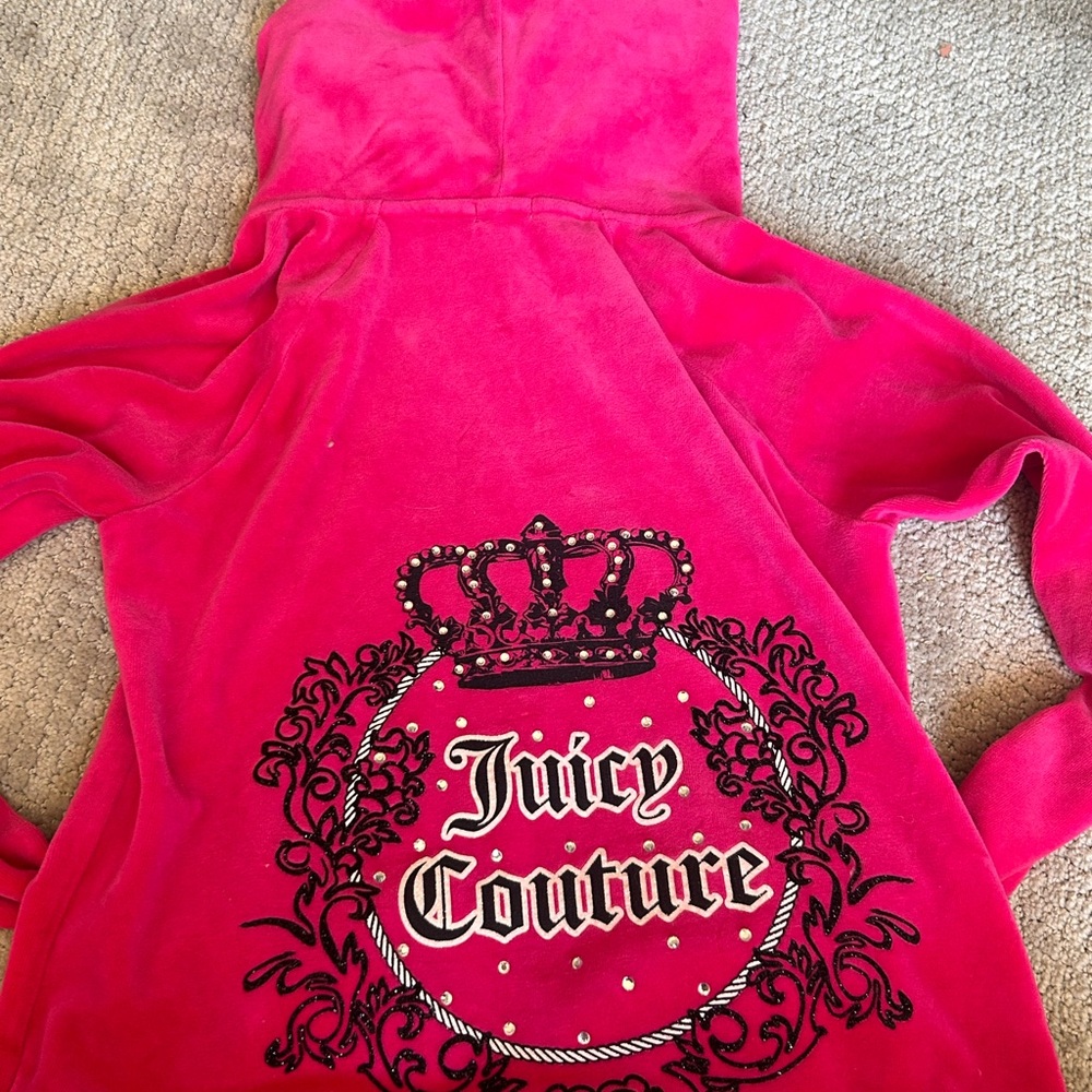Juicy Couture Fuchsia Hoodie